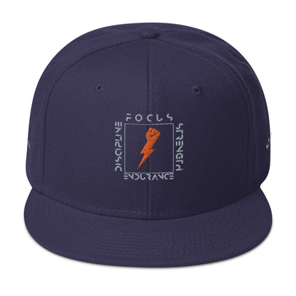 Fist Bolt Snapback Hat