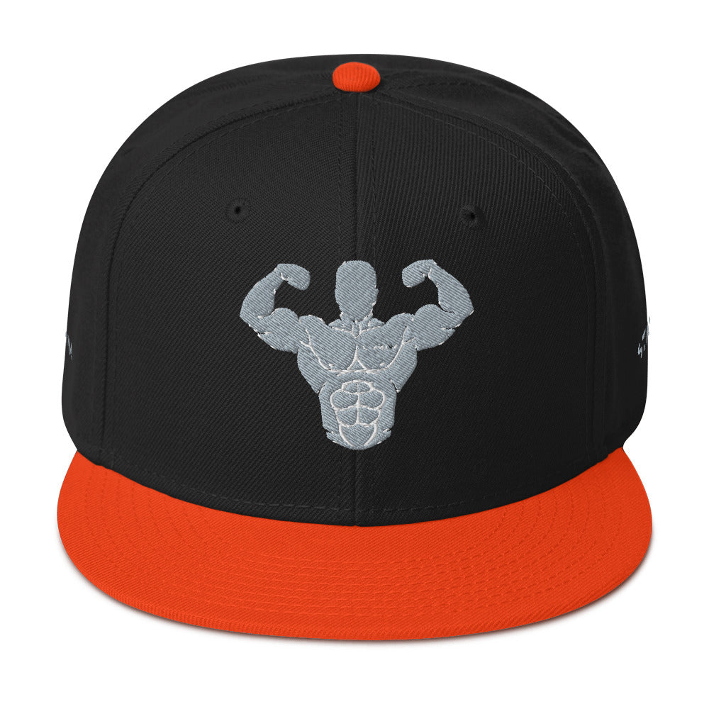 Muscle Man Snapback Hat