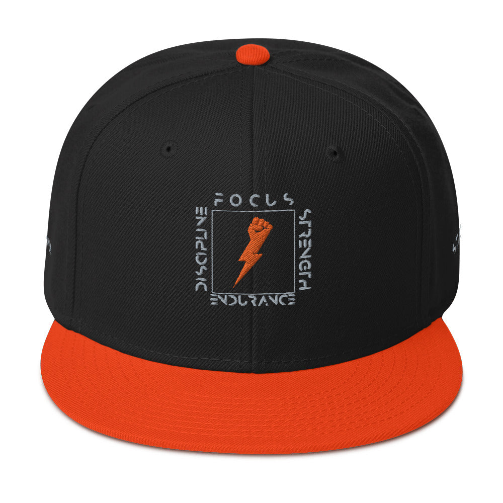 Fist Bolt Snapback Hat