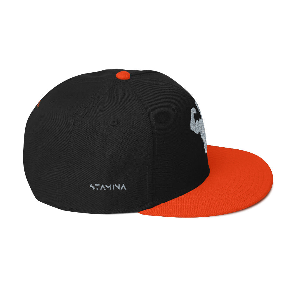 Muscle Man Snapback Hat