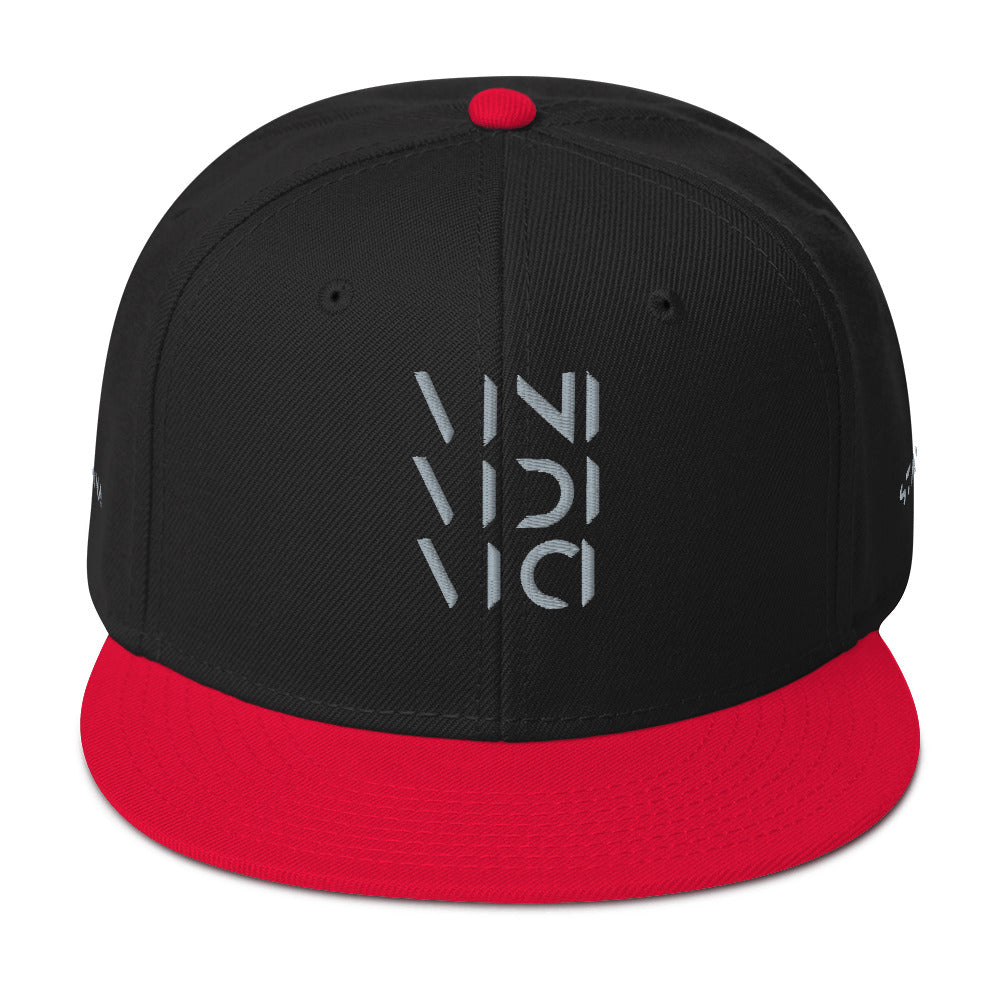 Vini Vidi Vici Snapback Hat