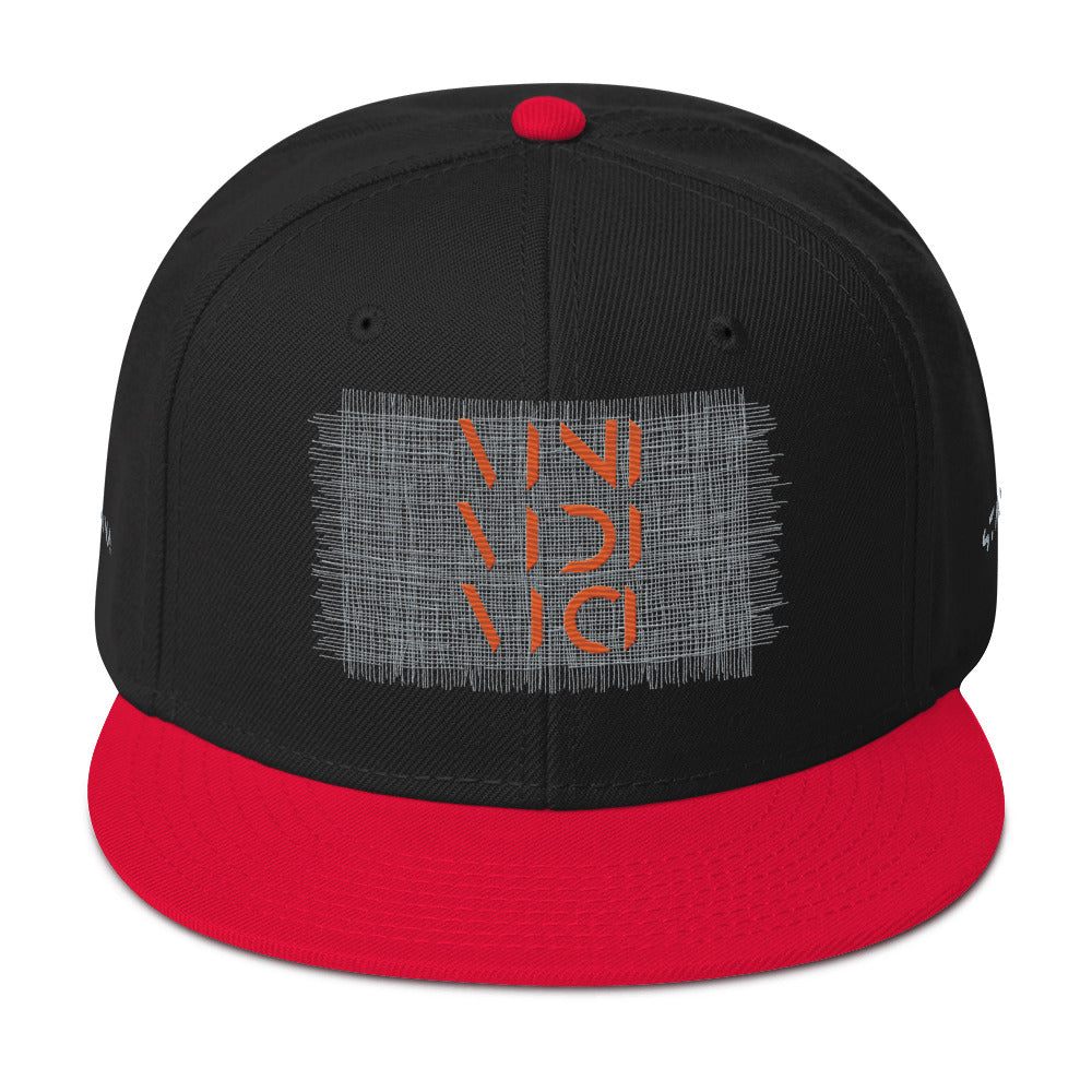 Vini Vidi Vici Snapback Hat