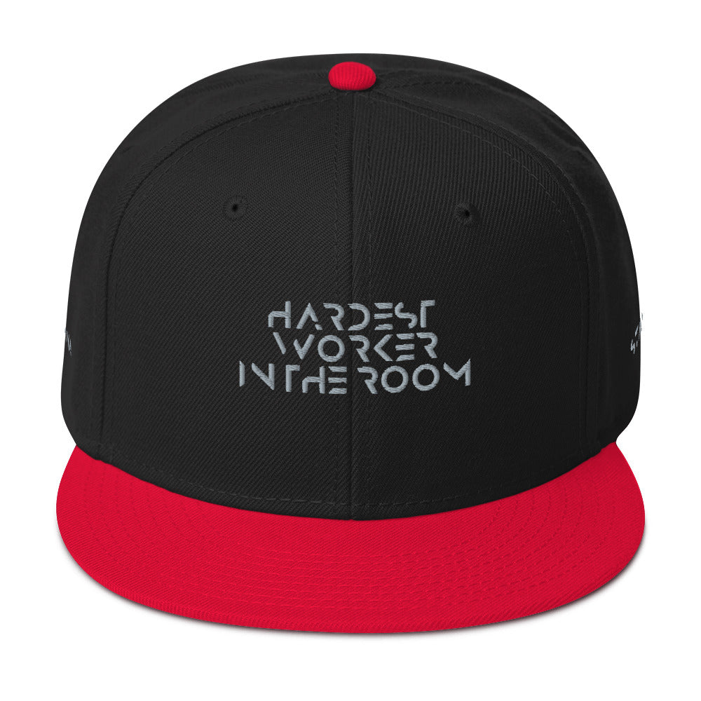 Hardest Worker In The Room Snapback Hat