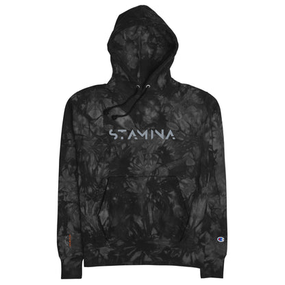 Unisex Champion (Stamina) tie-dye hoodie