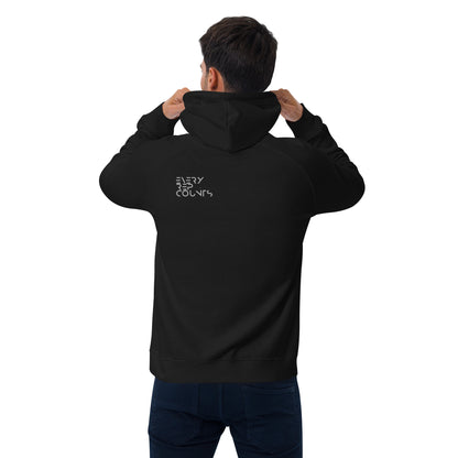 Every Rep Counts Unisex eco raglan hoodie