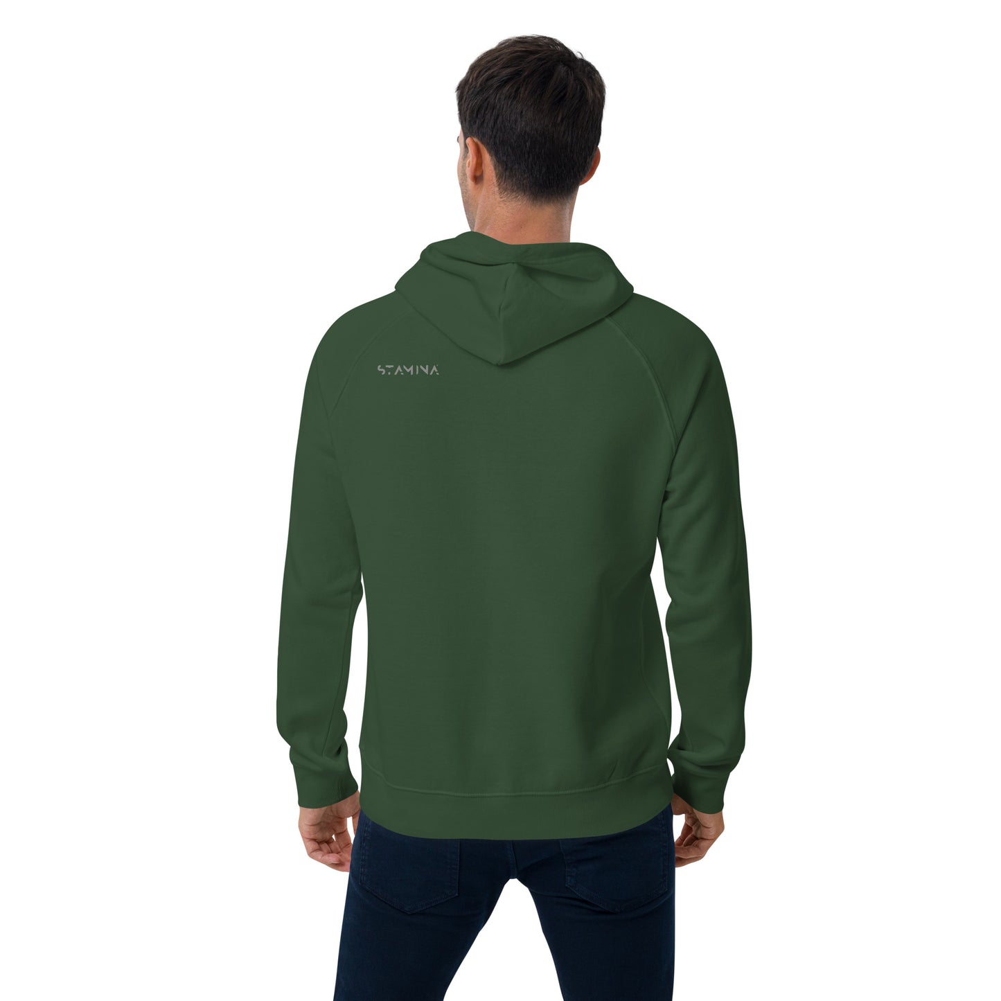 Every Rep Counts Unisex eco raglan hoodie