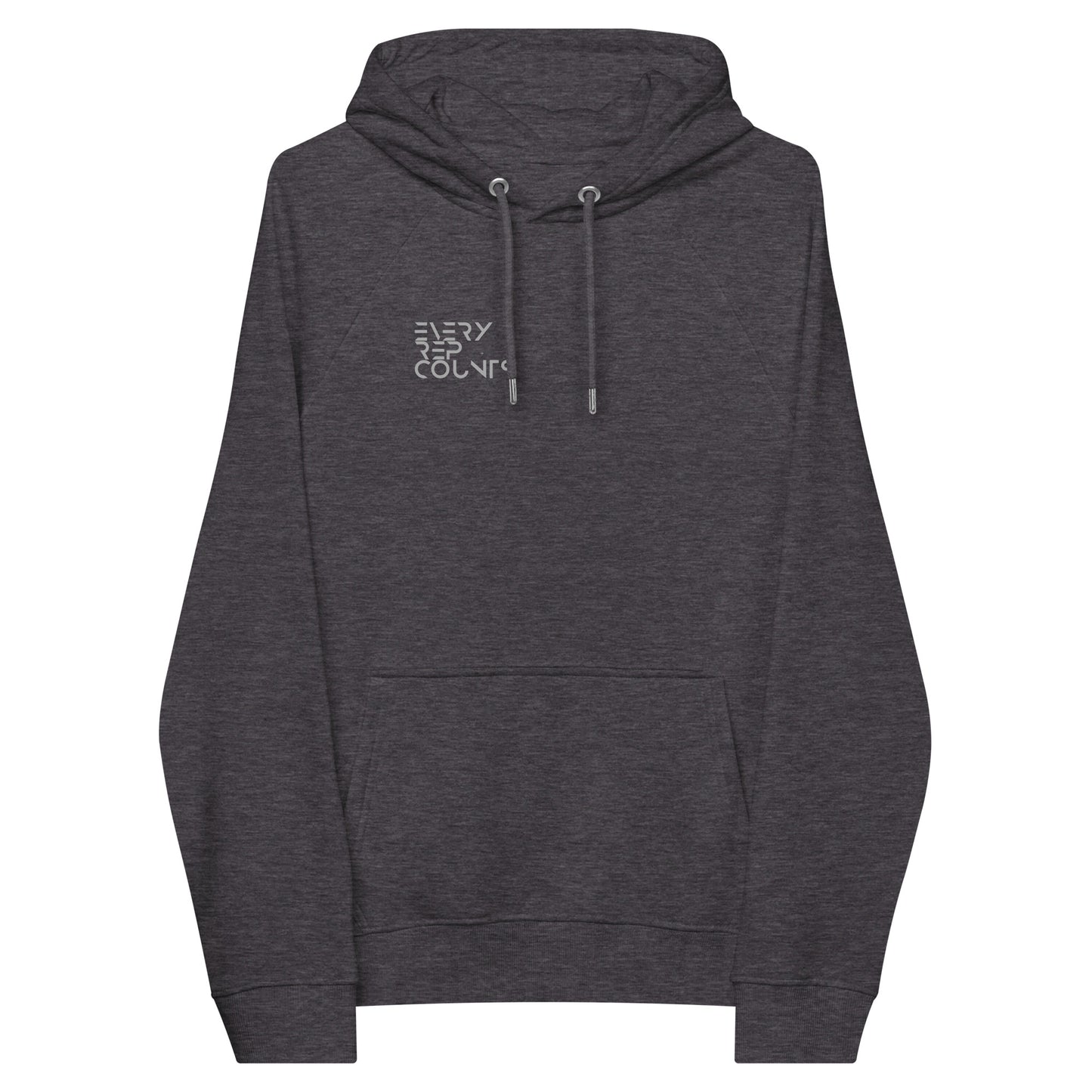 Every Rep Counts Unisex eco raglan hoodie