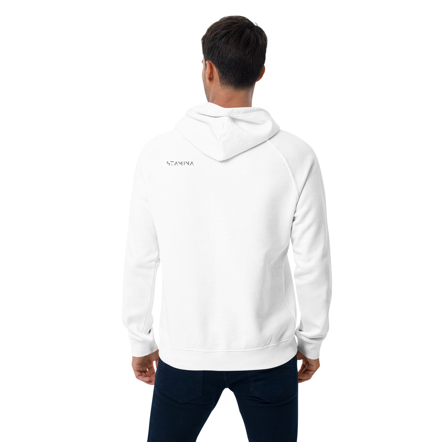 Every Rep Counts Unisex eco raglan hoodie