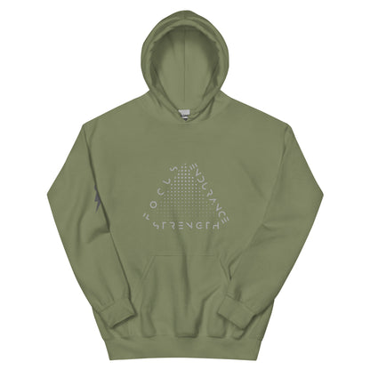 Triangle Focus Unisex Hoodie