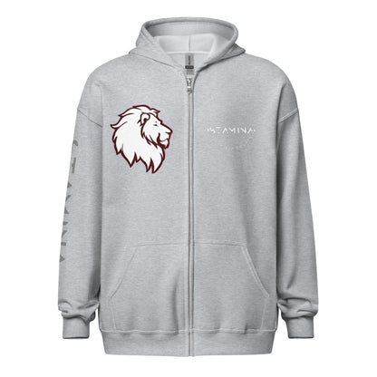 Lion's heavy blend zip hoodie