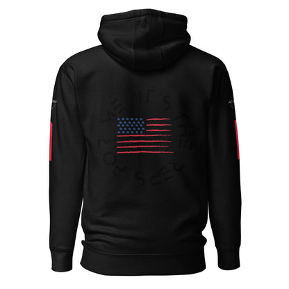 It's the reps for me (USA Flag) Unisex Hoodie