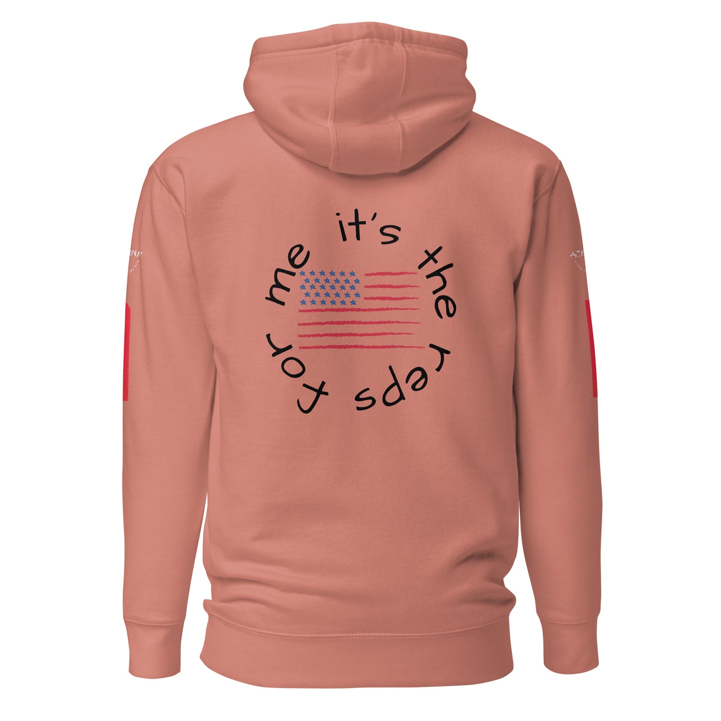 USA “it’s the reps for me” Unisex Hoodie