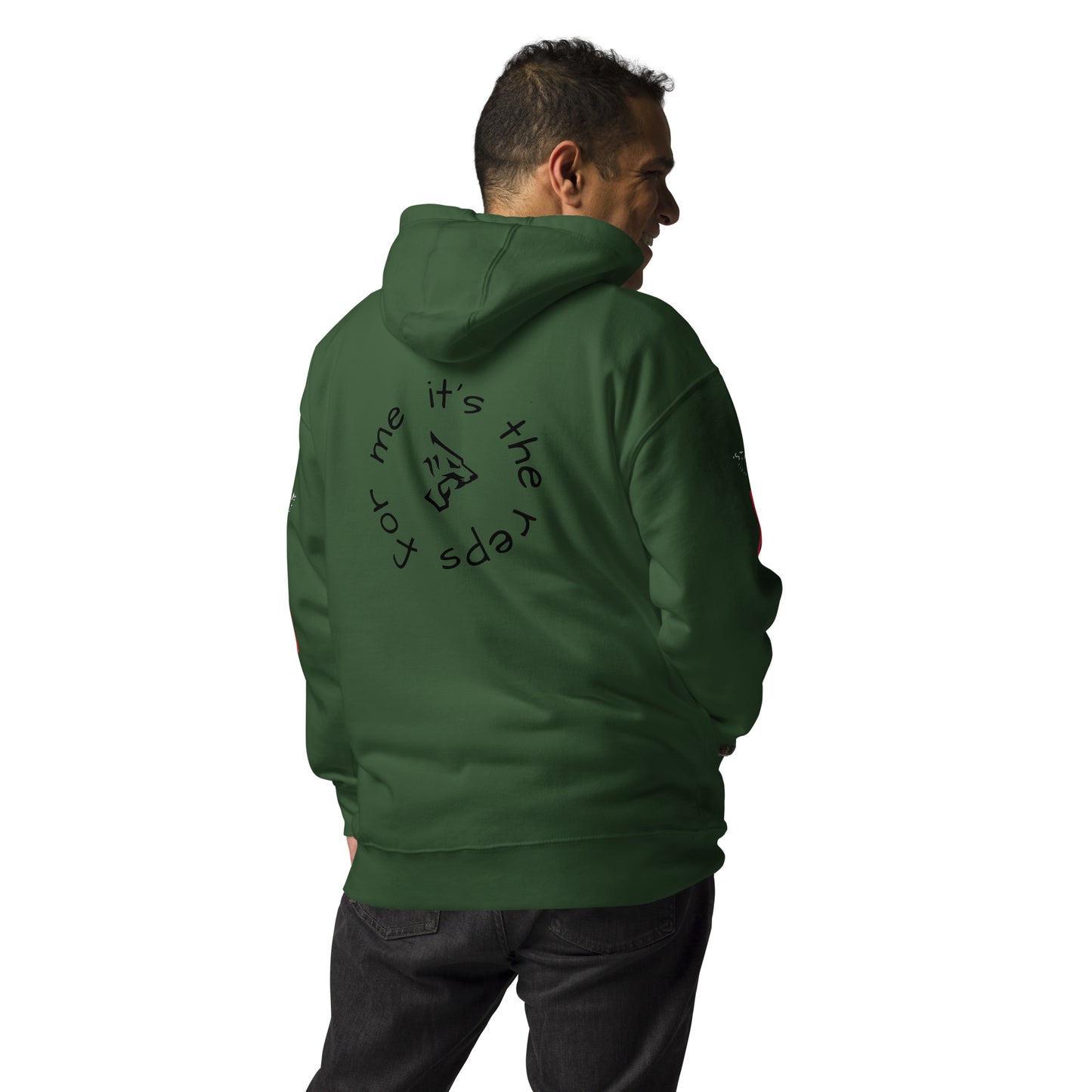 USA It’s the reps for me Unisex Hoodie