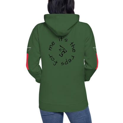 USA It’s the reps for me Unisex Hoodie