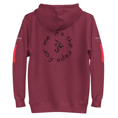 USA It’s the reps for me Unisex Hoodie