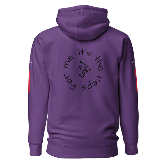 USA It’s the reps for me Unisex Hoodie