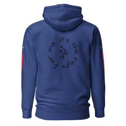 USA It’s the reps for me Unisex Hoodie