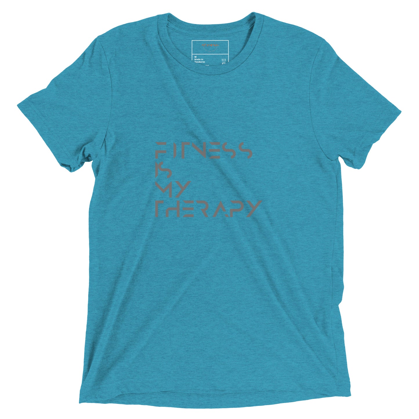 Fitness is my therapy Short sleeve t-shirt