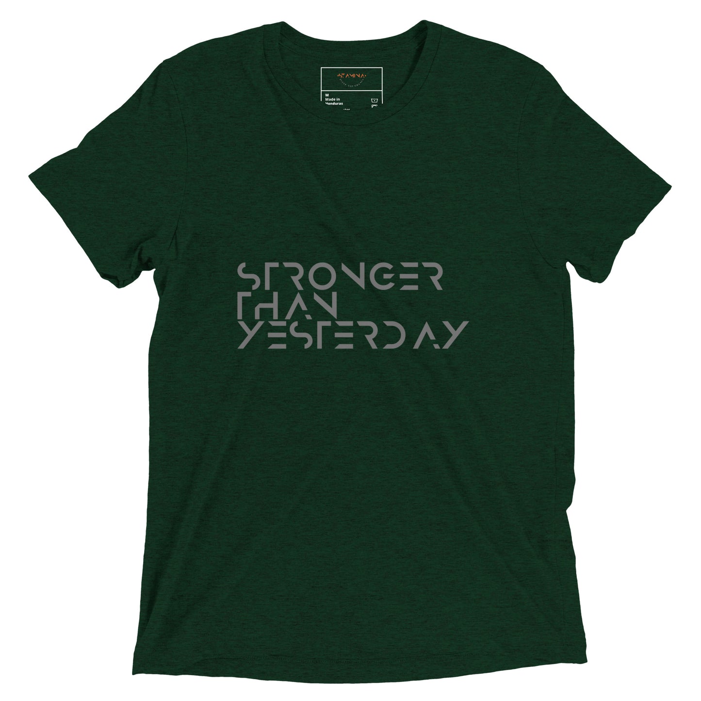 Stronger than yesterday Short sleeve t-shirt