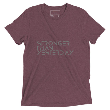 Stronger than yesterday Short sleeve t-shirt