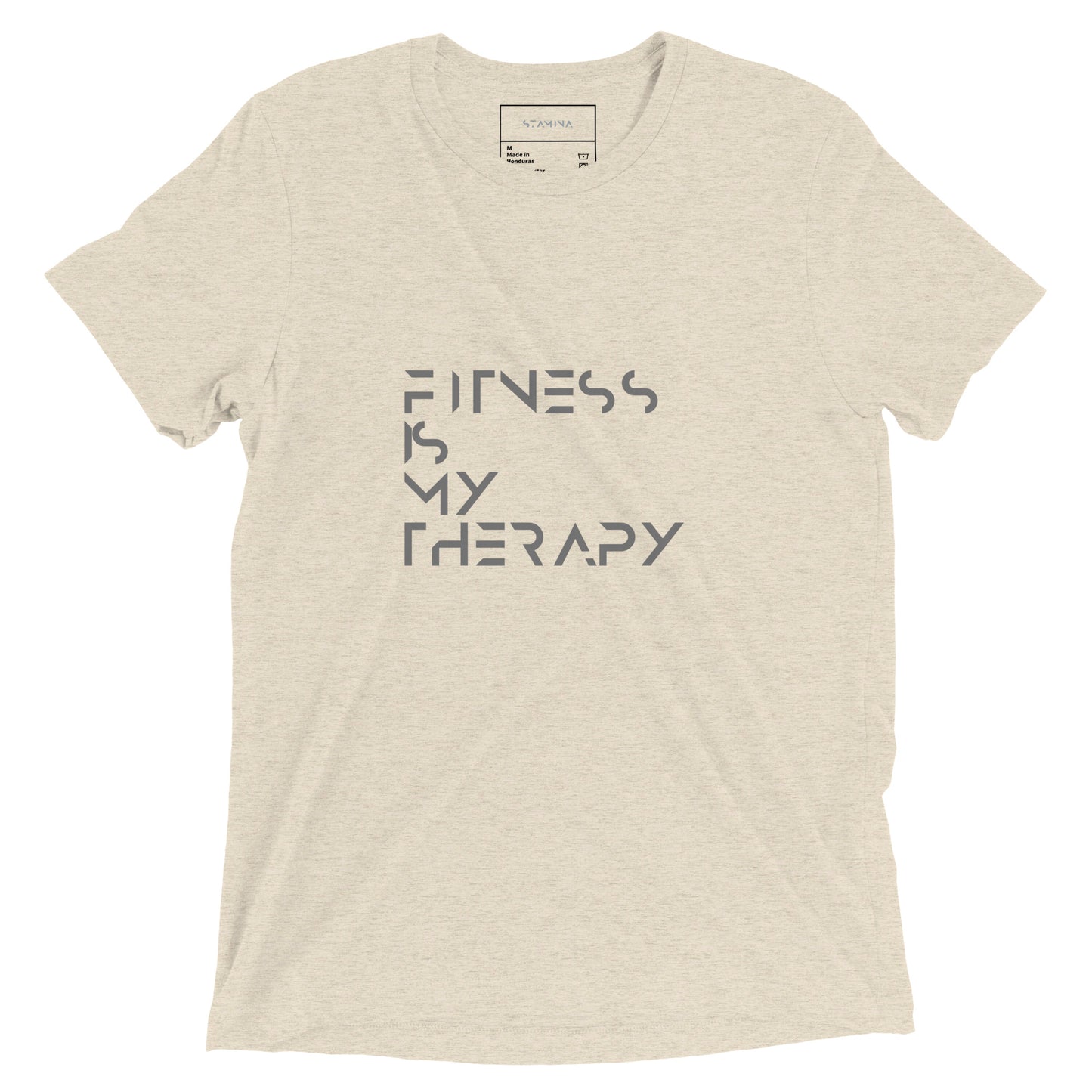 Fitness is my therapy Short sleeve t-shirt