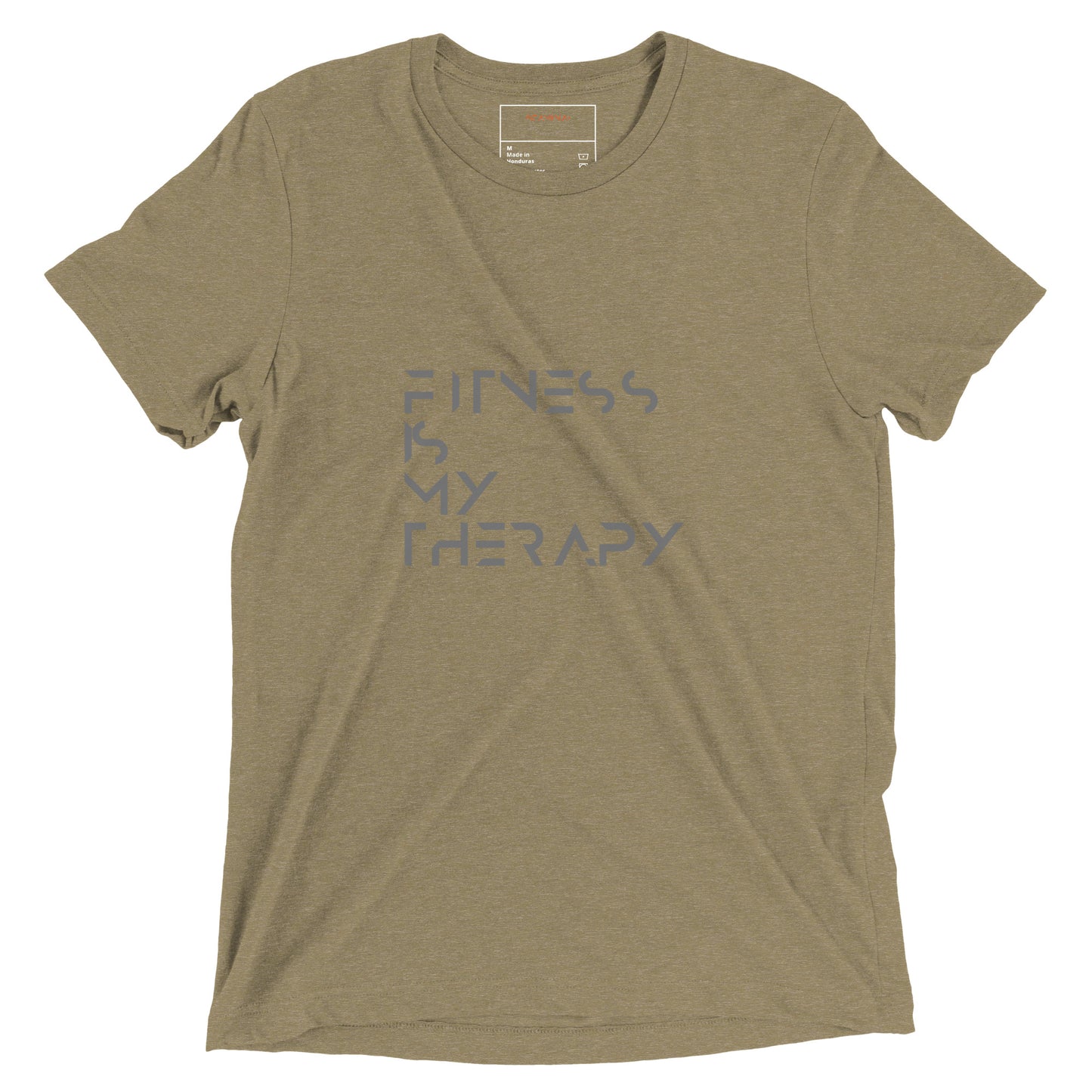 Fitness is my therapy Short sleeve t-shirt