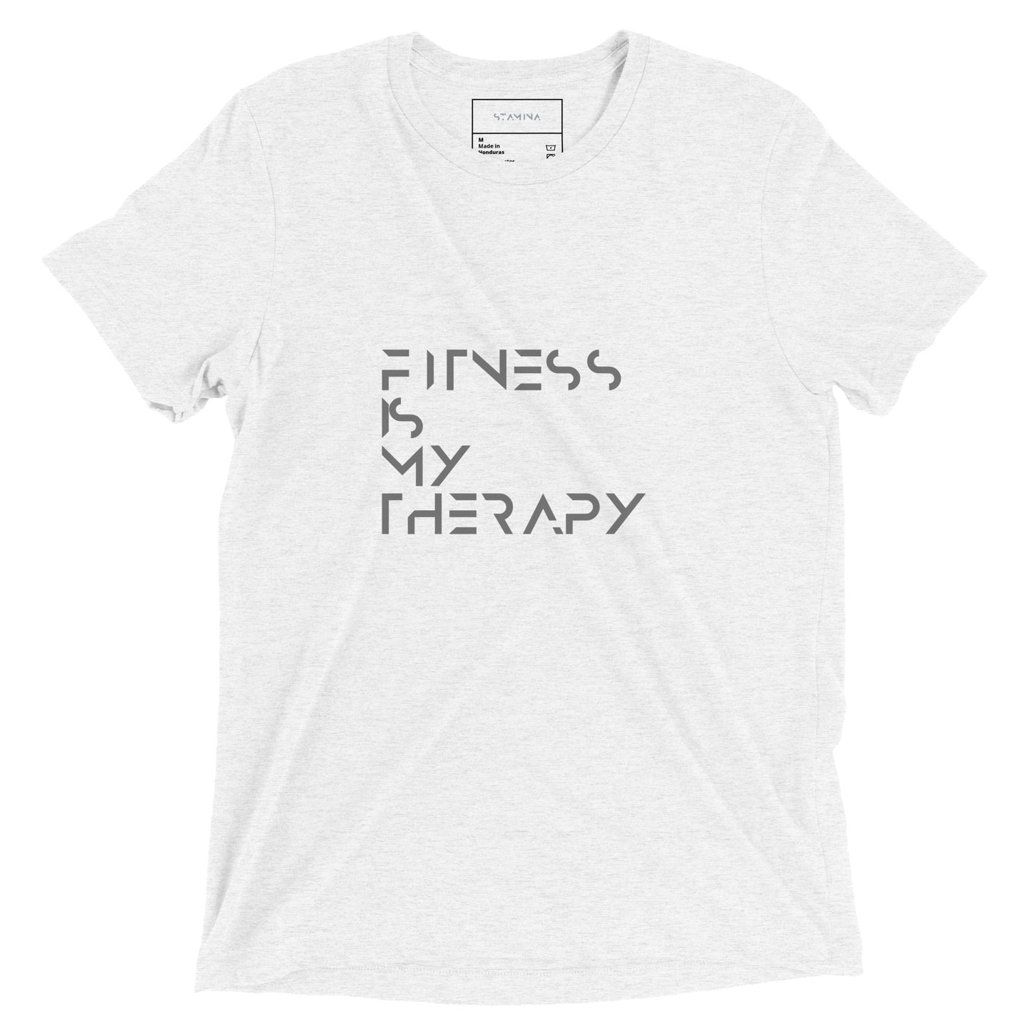 Fitness is my therapy Short sleeve t-shirt