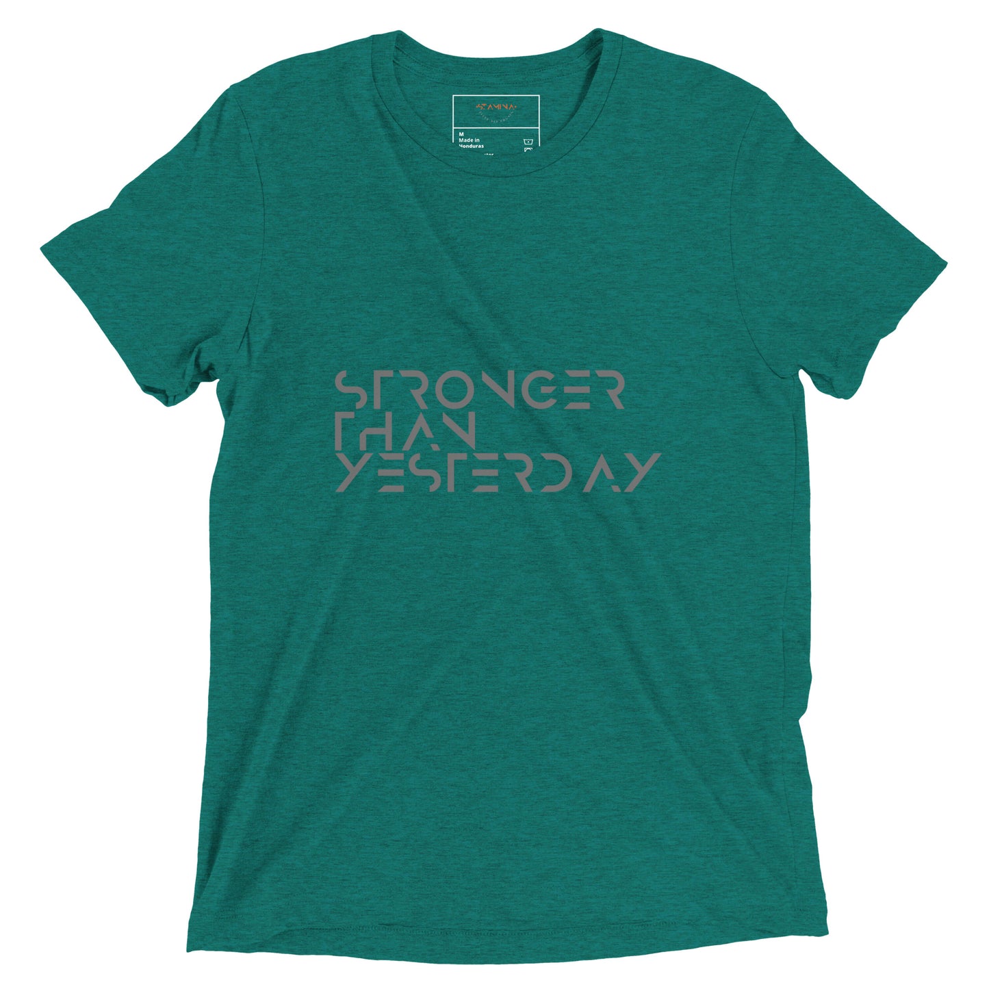 Stronger than yesterday Short sleeve t-shirt