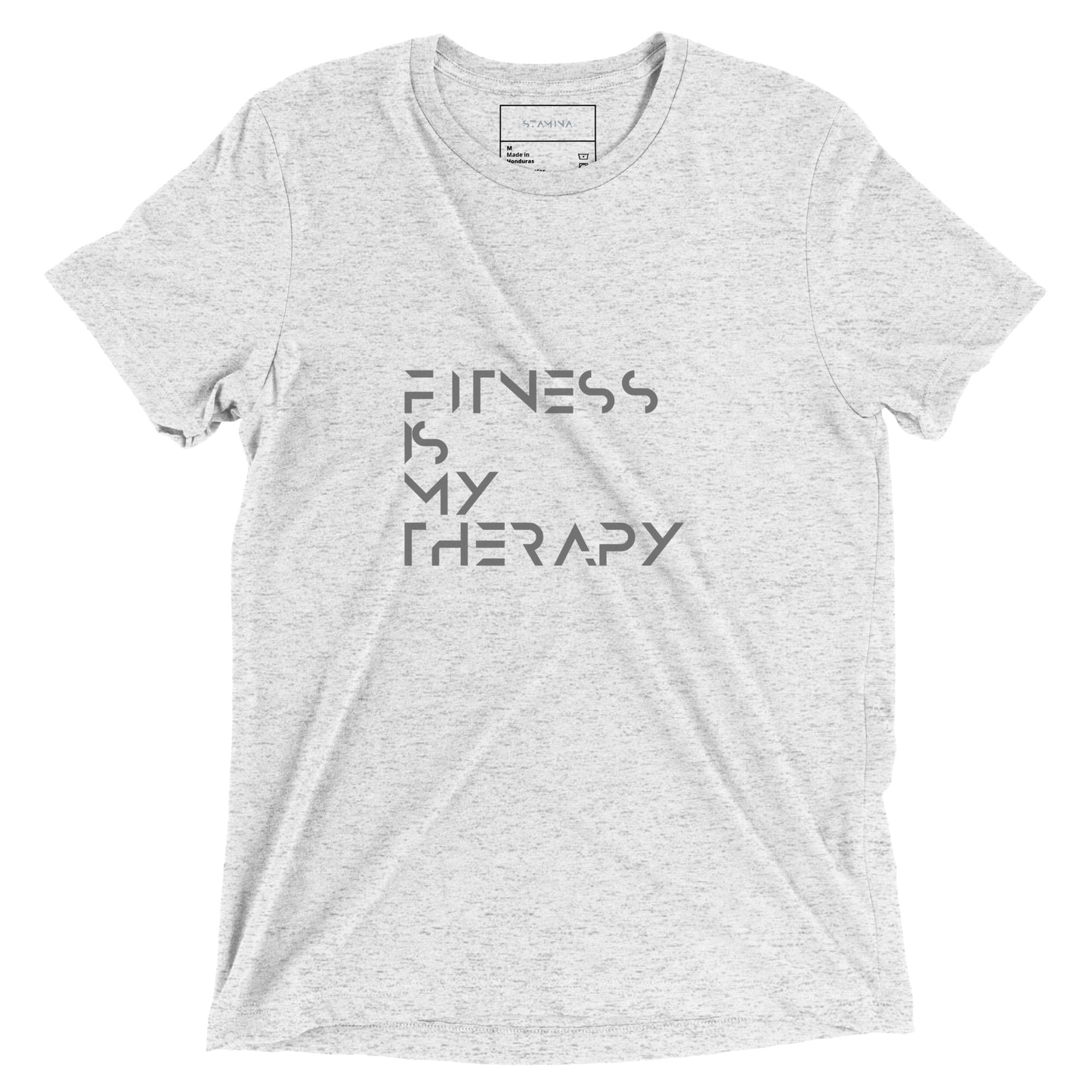 Fitness is my therapy Short sleeve t-shirt