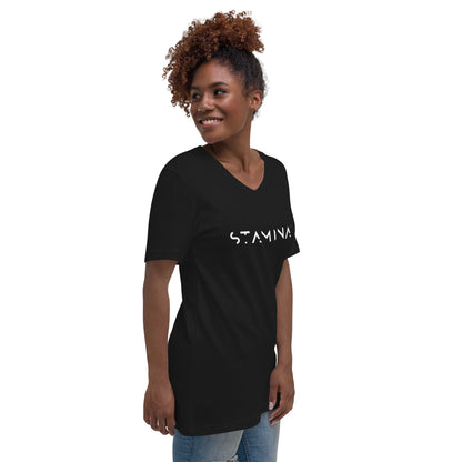 Womens Short Sleeve V-Neck T-Shirt