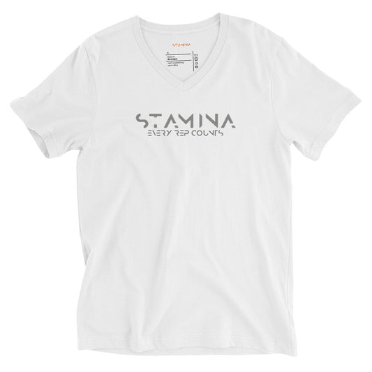 Unisex Short Sleeve V-Neck T-Shirt